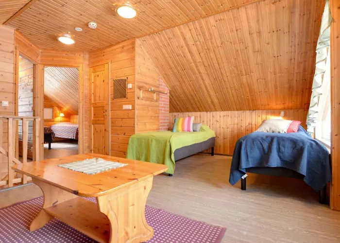 别墅 Tahkon Riihiranta - 4 Bedroom By The - Tasokas Tilava Rantamoekki 塔库沃里