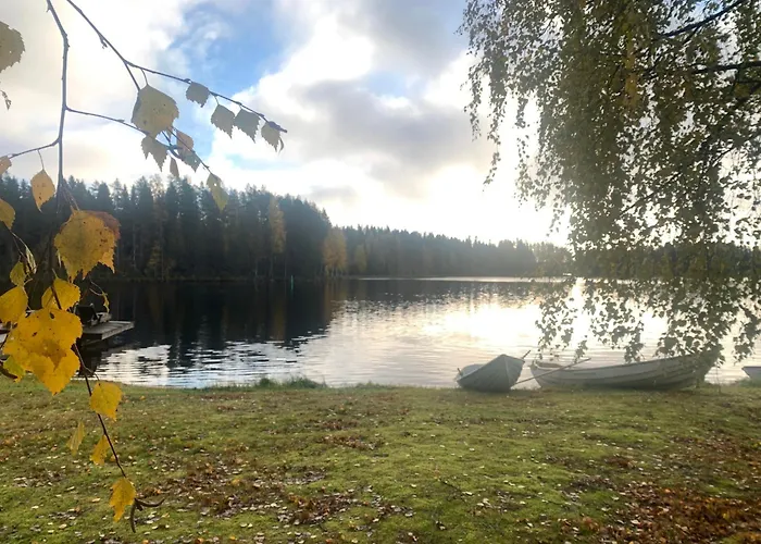 别墅 Tahkon Riihiranta - 4 Bedroom By The - Tasokas Tilava Rantamoekki 塔库沃里