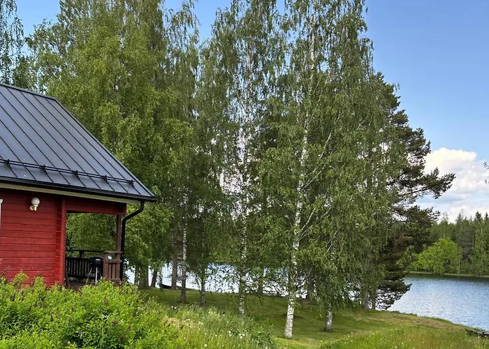 别墅 Tahkon Riihiranta - 4 Bedroom By The - Tasokas Tilava Rantamoekki 塔库沃里