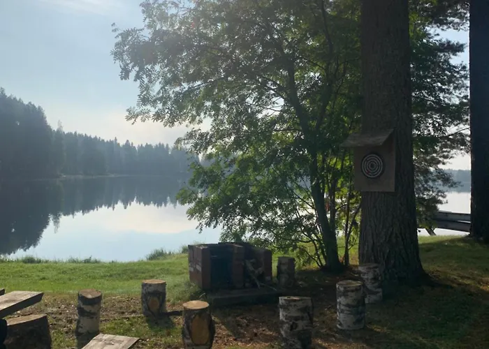 别墅 Tahkon Riihiranta - 4 Bedroom By The - Tasokas Tilava Rantamoekki 塔库沃里